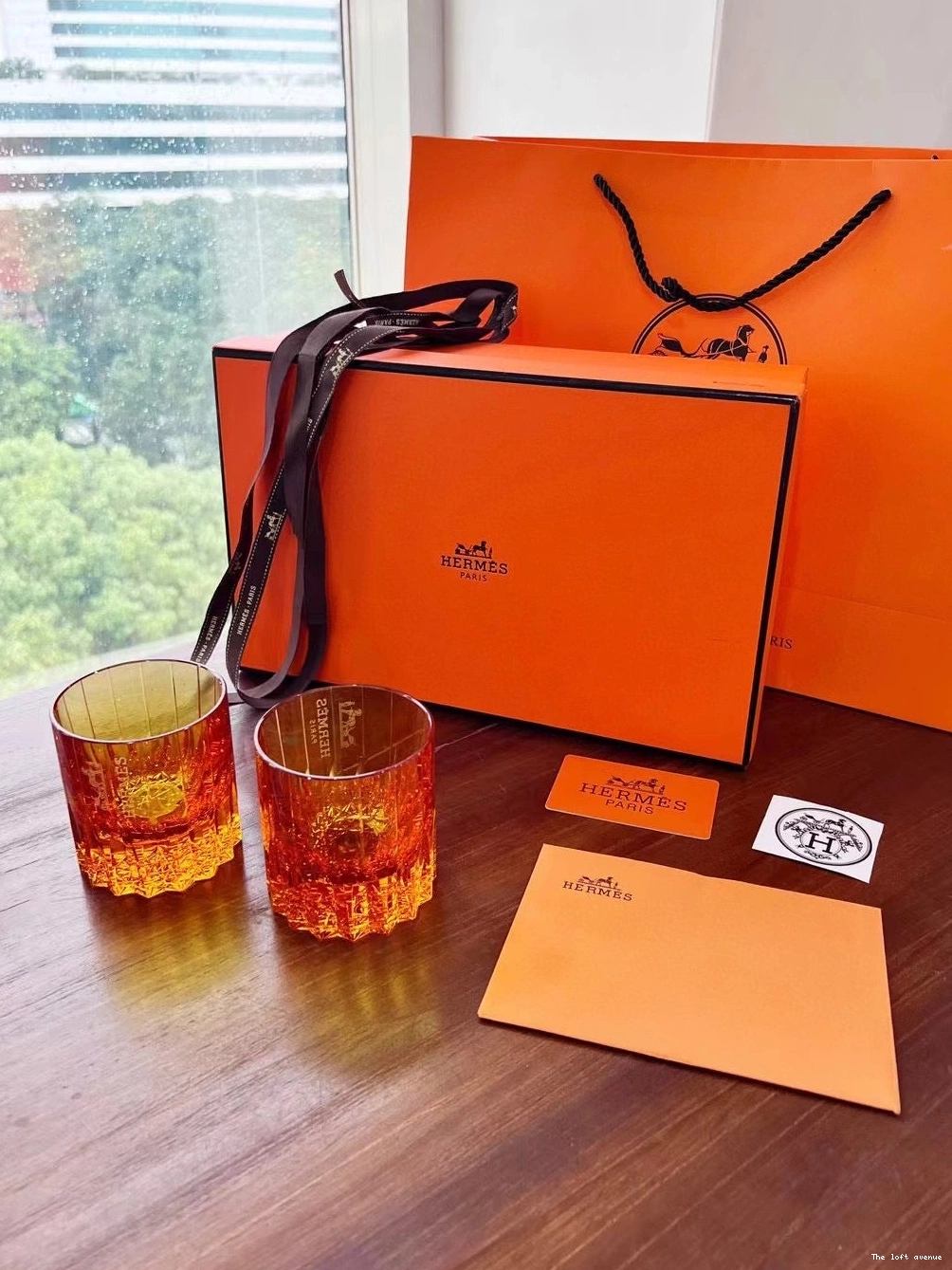 CUPS GLASSWARE HERMES 0730